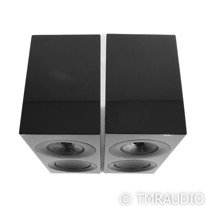 KEF R3 Bookshelf Speakers; Black Pair