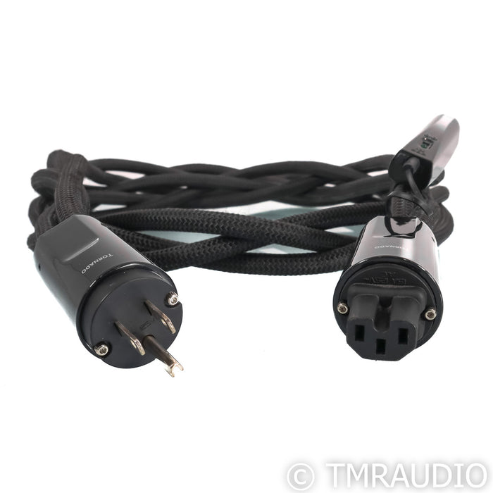 AudioQuest Tornado High-Current Power Cable; 2m AC Cord; 72v DBS