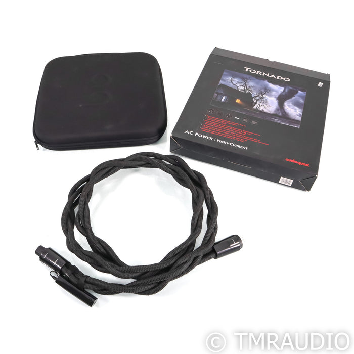 AudioQuest Tornado High-Current Power Cable; 2m AC Cord; 72v DBS