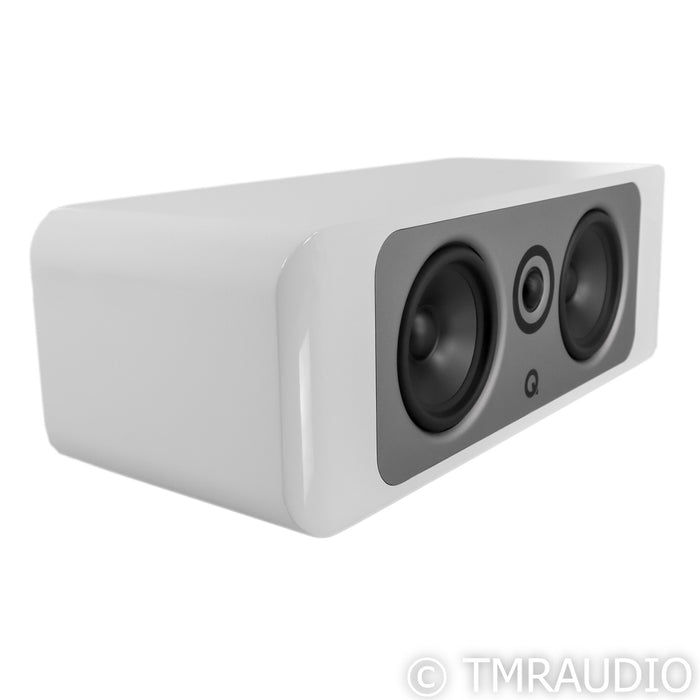 Q Acoustics Concept 90 Center Channel Speaker; Gloss White (Open Box)