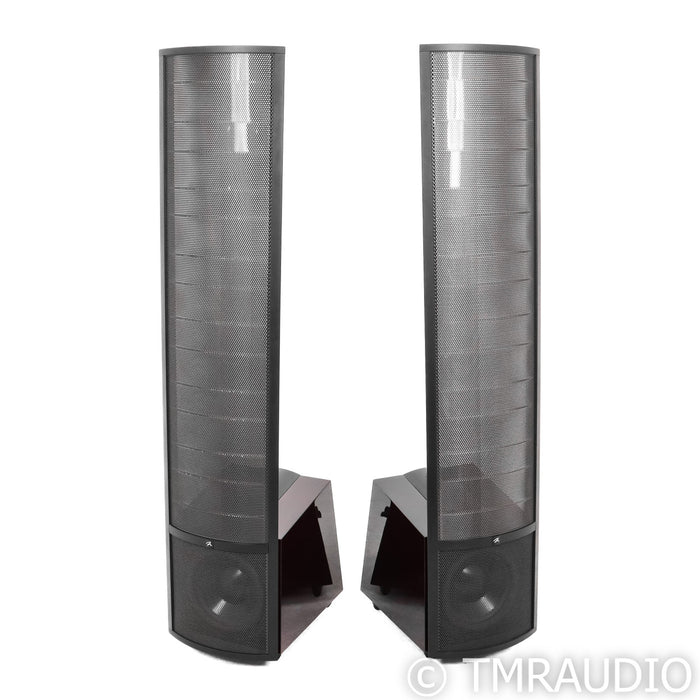 Martin Logan Montis Hybrid Floorstanding Speakers; Dark Cherry Pair