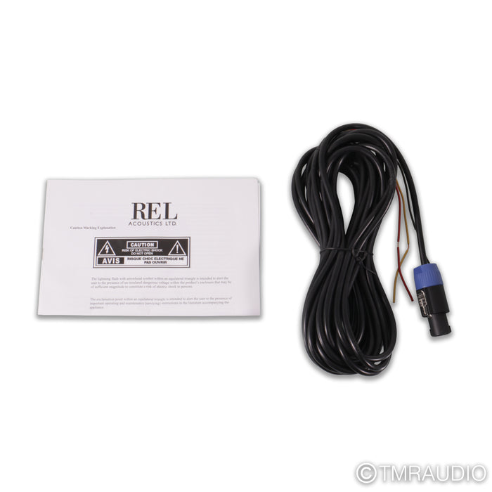REL TZero MKIII 6.5" Powered Subwoofer; Gloss Black (Open Box)