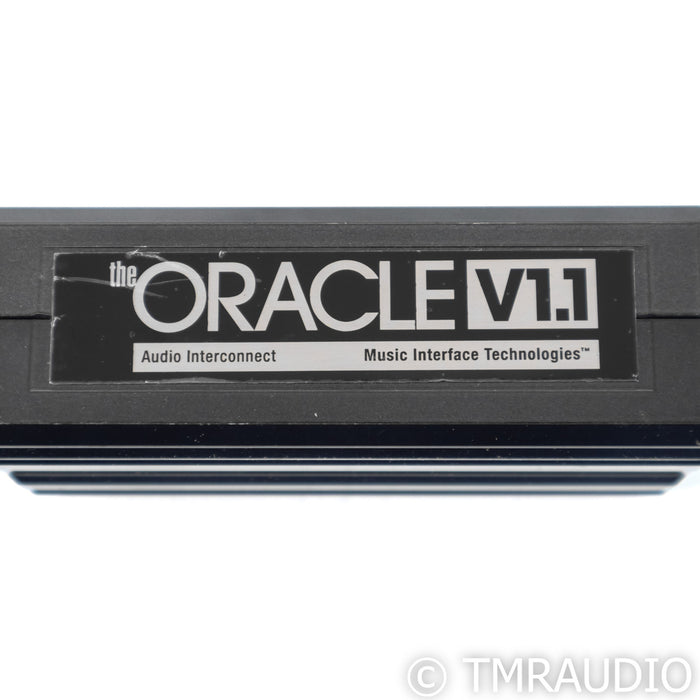 MIT Oracle V1.1 XLR Cables; 1m Pair Balanced Interconnects