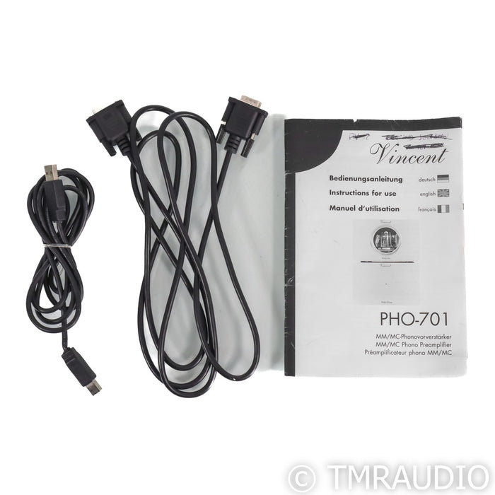 Vincent Audio PHO-701 MM & MC Tube Phono Preamplifier