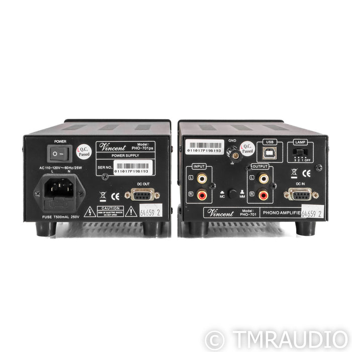 Vincent Audio PHO-701 MM & MC Tube Phono Preamplifier