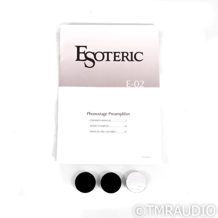 Esoteric Audio E-02 MM & MC Phono Preamplifier; E02