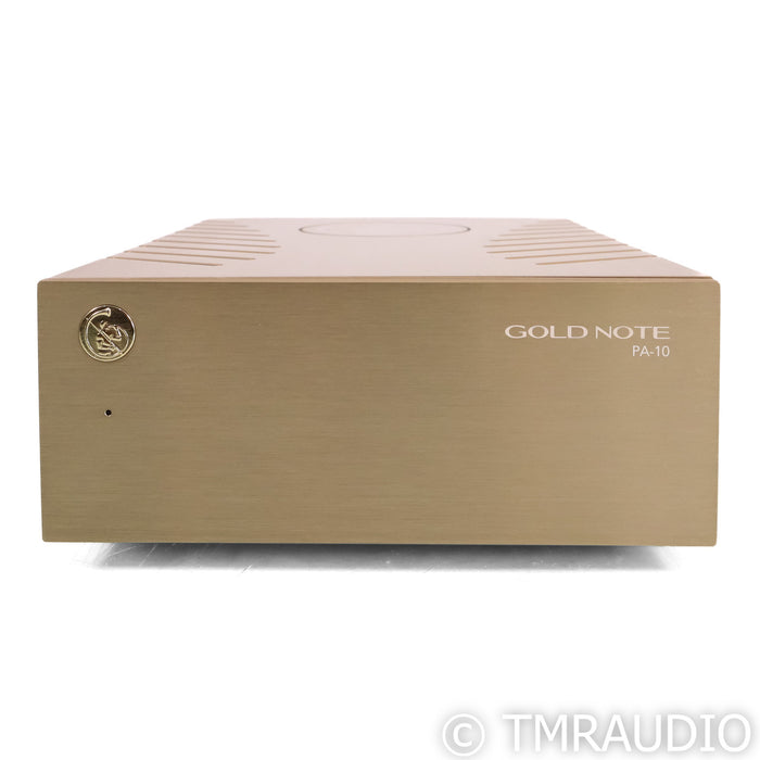 Gold Note PA-10 Stereo Power Amplifier; Gold