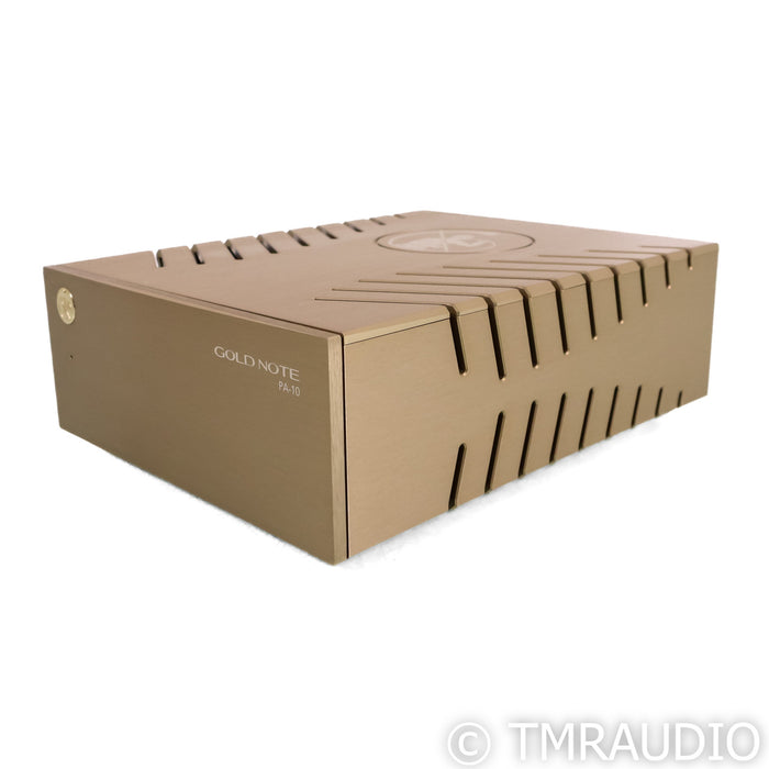 Gold Note PA-10 Stereo Power Amplifier; Gold