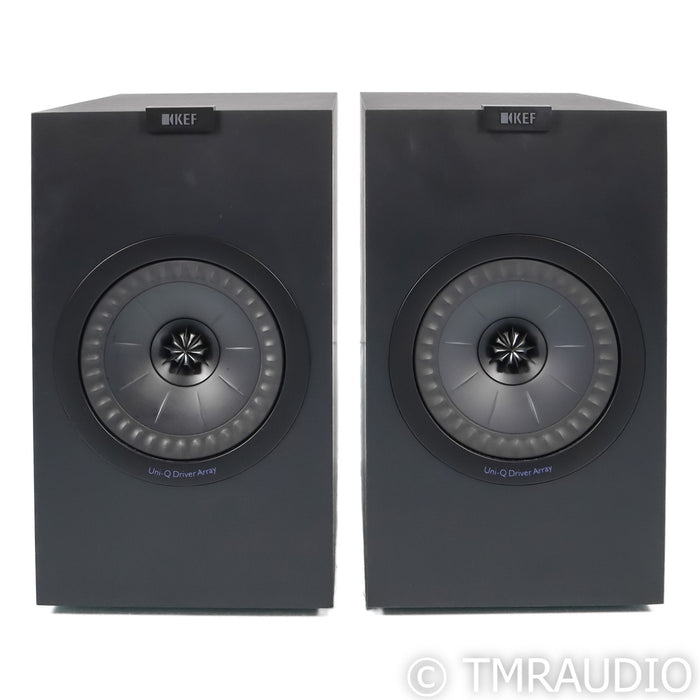 KEF Q350 Bookshelf Speakers; Black Pair