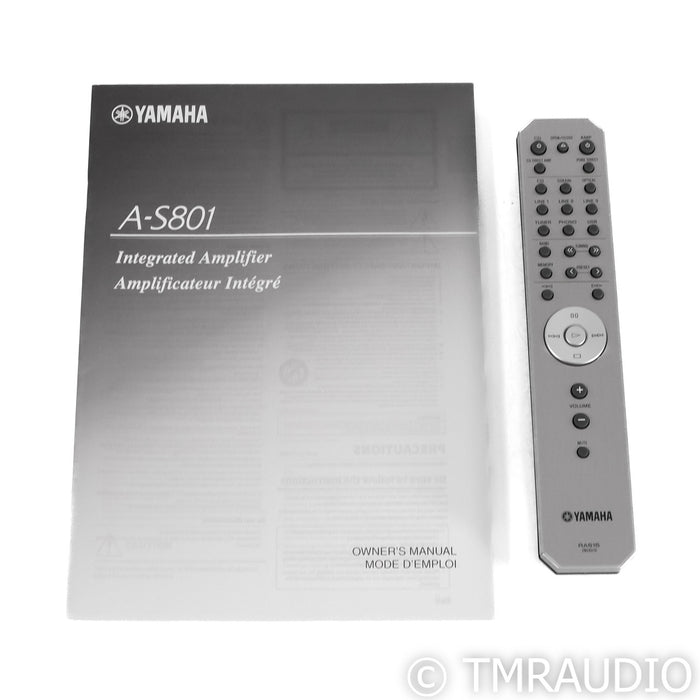 Yamaha A-S801 Stereo Integrated Amplifier; MM Phono