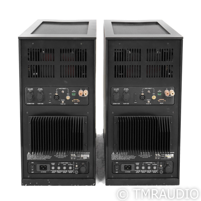 VTL Siegfried Series 1 Tube Monoblock Power Amplifiers; Pair with New Tubes