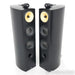 B&W Nautilus 803 Floorstanding Speakers; Black Ash Pair