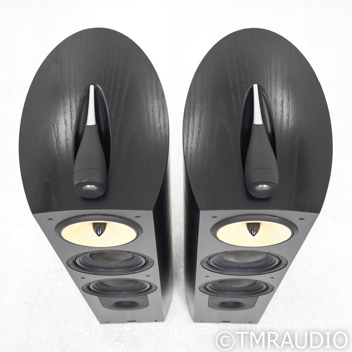 B&W Nautilus 803 Floorstanding Speakers; Black Ash Pair