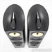 B&W Nautilus 803 Floorstanding Speakers; Black Ash Pair