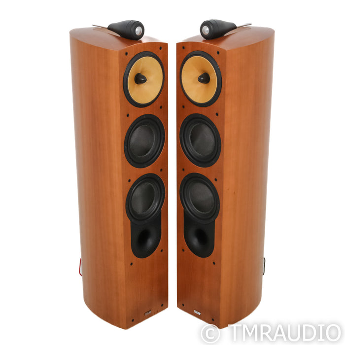 Bowers & Wilkins Nautilus 804 Floorstanding Speakers; Cherrywood Pair