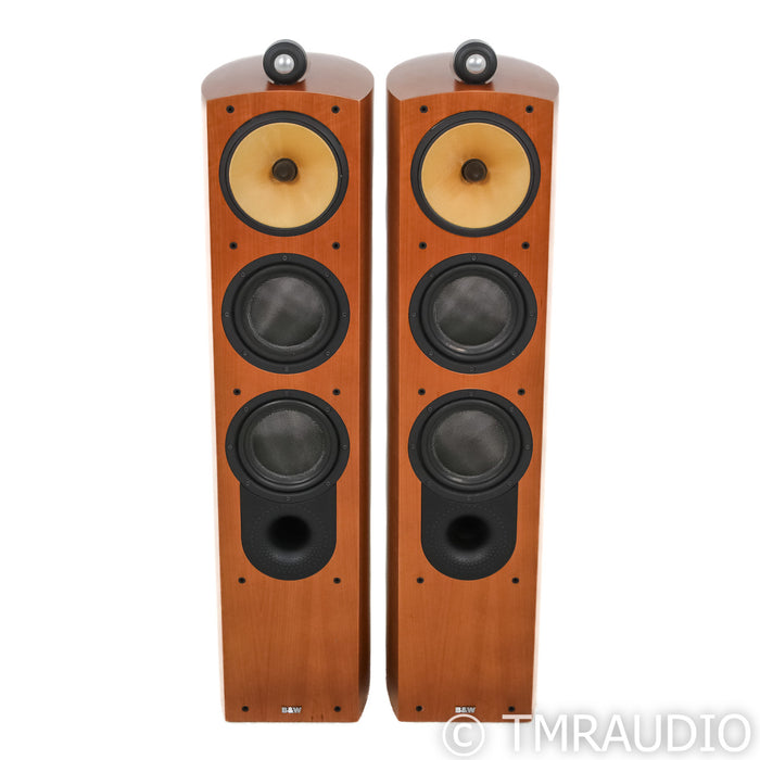 Bowers & Wilkins Nautilus 804 Floorstanding Speakers; Cherrywood Pair