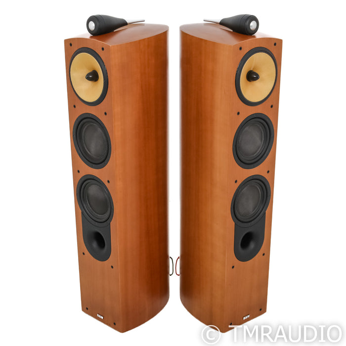 Bowers & Wilkins Nautilus 804 Floorstanding Speakers; Cherrywood Pair