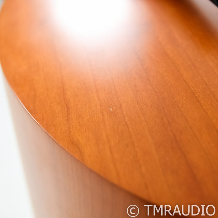 B&W 805S Bookshelf Speakers; Cherrywood Pair with Stands