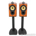 B&W 805S Bookshelf Speakers; Cherrywood Pair with Stands