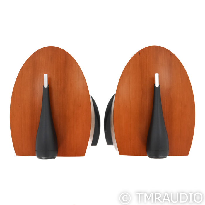 B&W 805S Bookshelf Speakers; Cherrywood Pair with Stands