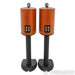 B&W 805S Bookshelf Speakers; Cherrywood Pair with Stands