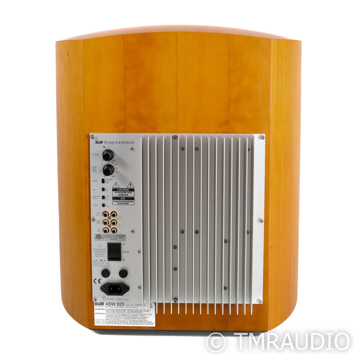 B&W ASW 825 12" Powered Subwoofer; Cherrywood