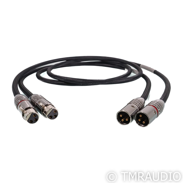 Shunyata Research Delta v2 XLR Cables; 1.5m Pair Balanced Interconnects
