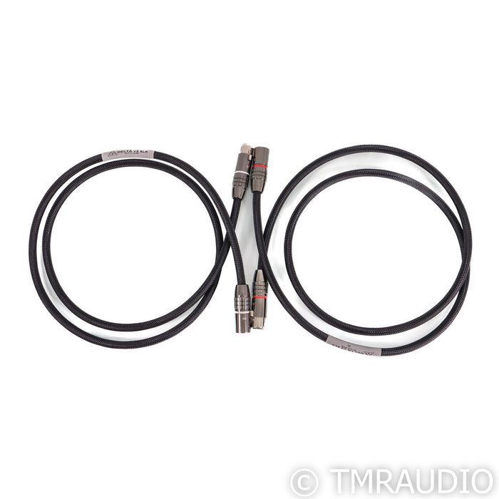 Shunyata Research Delta v2 XLR Cables; 1.5m Pair Balanced Interconnects
