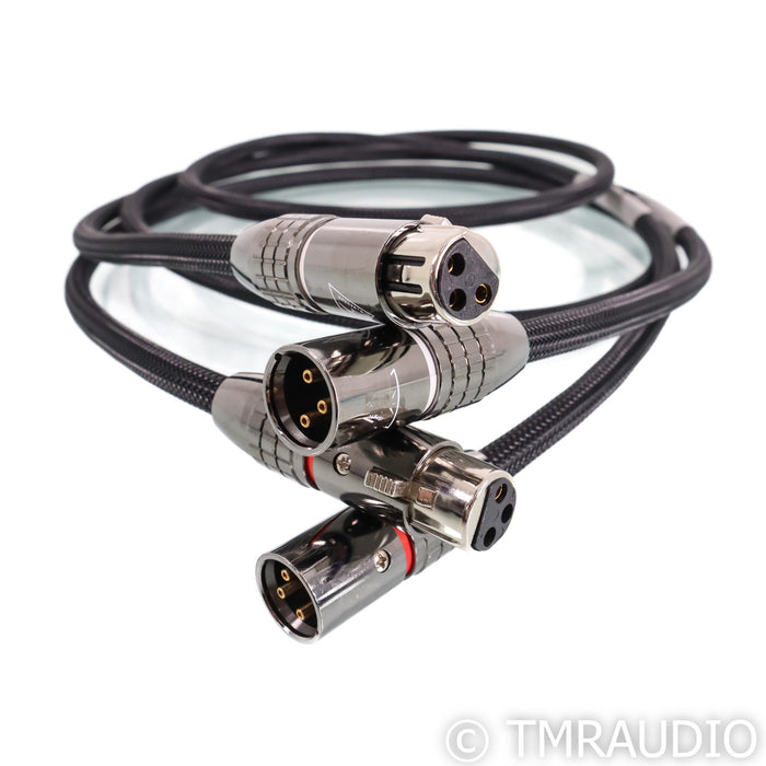 Shunyata Research Delta v2 XLR Cables; 1.5m Pair Balanced Interconnects