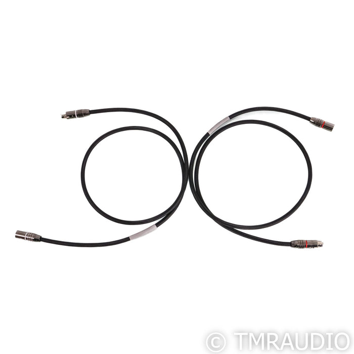 Shunyata Research Delta v2 XLR Cables; 1.5m Pair Balanced Interconnects