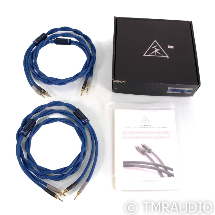Shunyata Research Venom-X Speaker Cables; 2m Pair