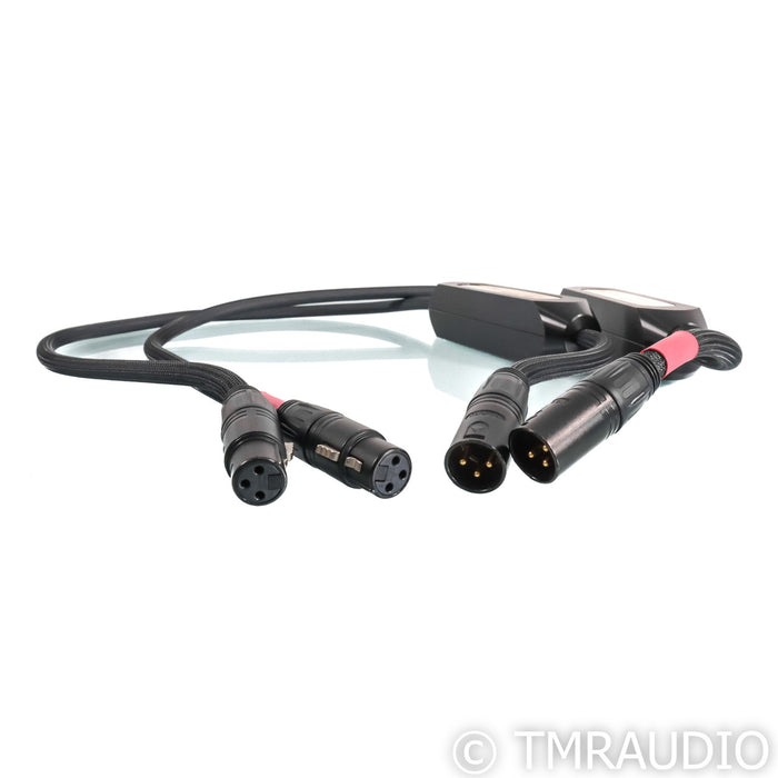 Transparent Audio MusicLink Ultra XLR Cables; 1m Pair Balanced Interconnects