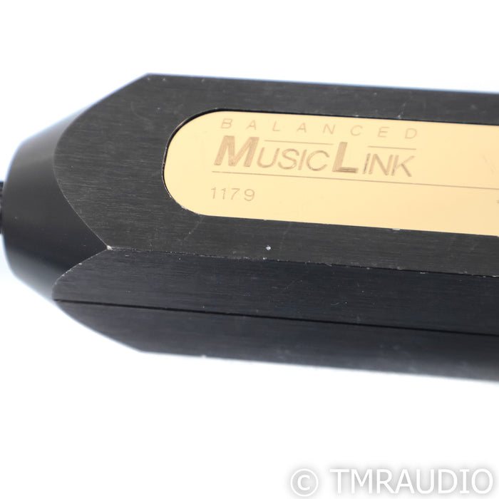 Transparent Audio MusicLink Ultra XLR Cables; 1m Pair Balanced Interconnects