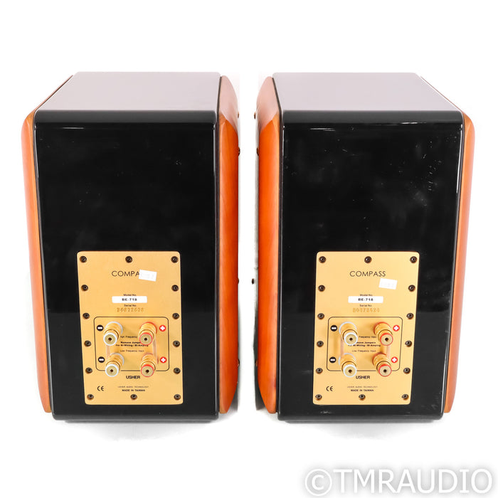 Usher Diamond DMD BE-718 Bookshelf Speakers / Monitors; Pair