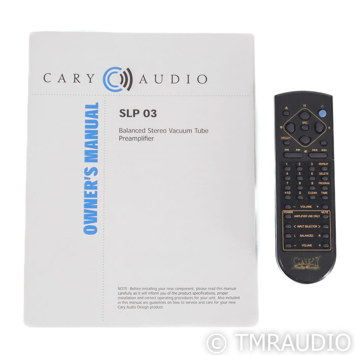 Cary Audio Design SLP-03 Stereo Tube Preamplifier