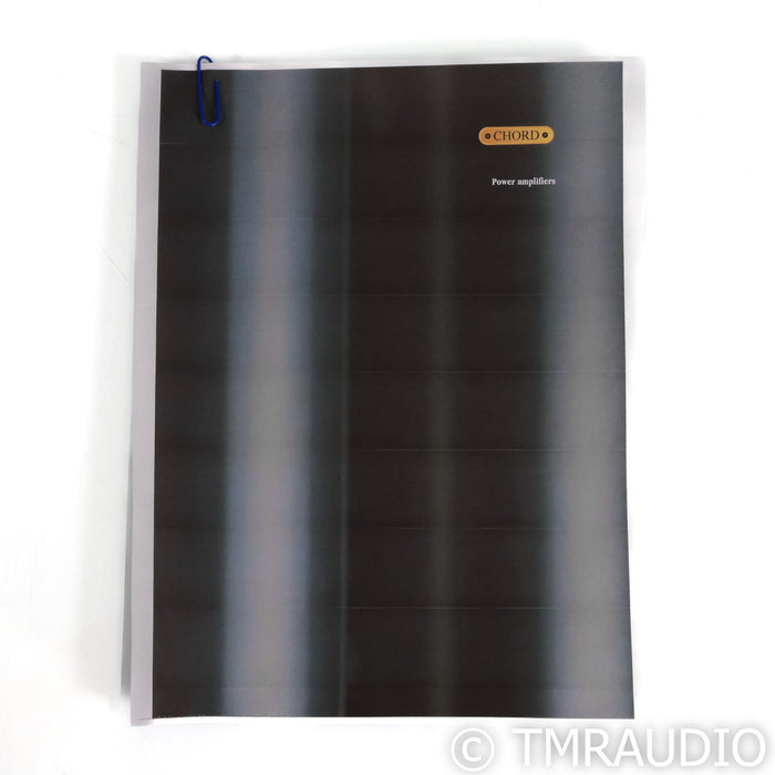 Chord Electronics SPM 600 Stereo Power Amplifier