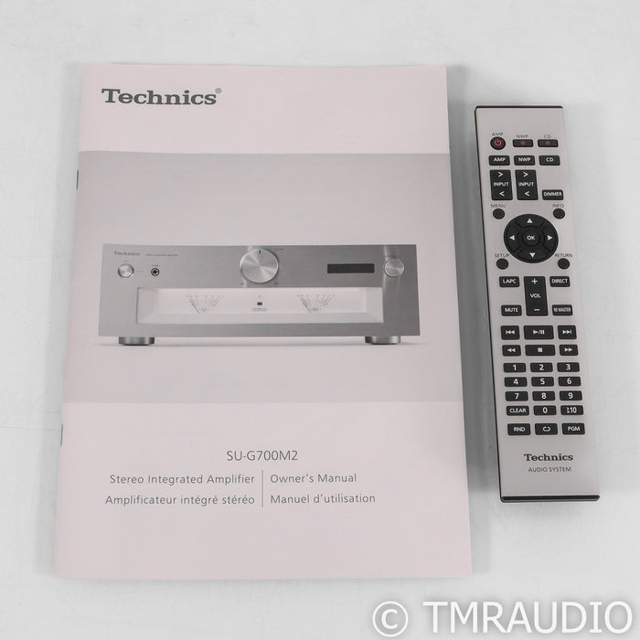 Technics SU-G700M2 Stereo Integrated Amplifier; MM & MC Phono