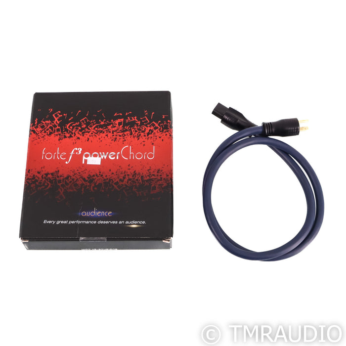 Audience forte f3 powerChord Power Cable; 1.25m AC Cord (Open Box)