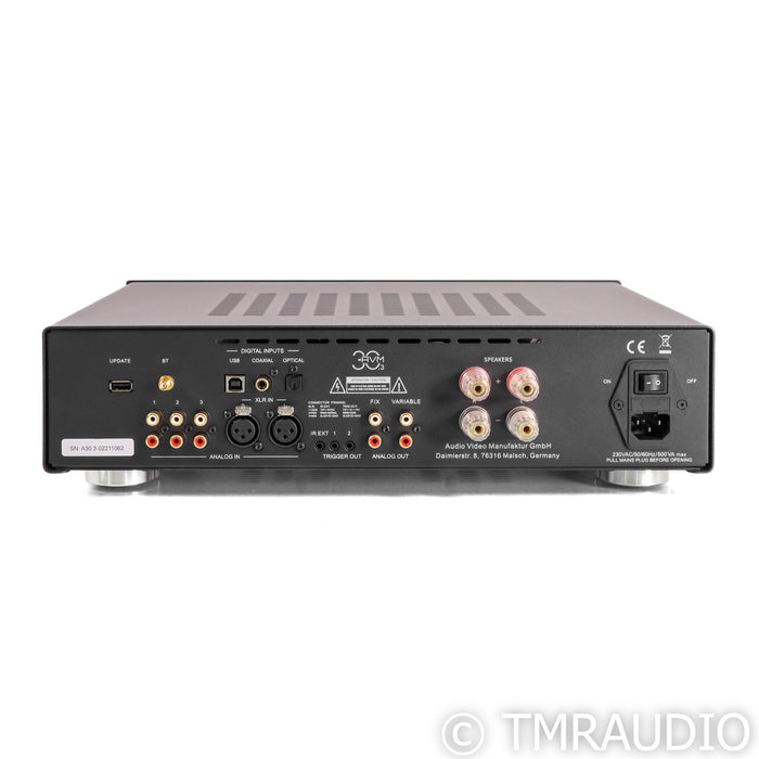 AVM A30.3 Stereo Integrated Amplifier