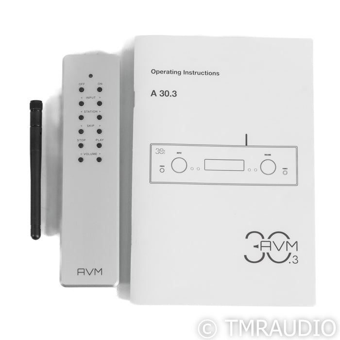 AVM A30.3 Stereo Integrated Amplifier