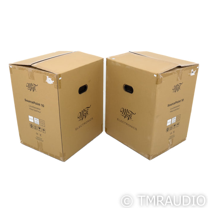MoFi Electronics SourcePoint 10 Bookshelf Speakers; Walnut Pair (Open Box)