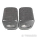 KEF LSX Wireless Streaming Bookshelf Speakers; Gray Pair with Stands