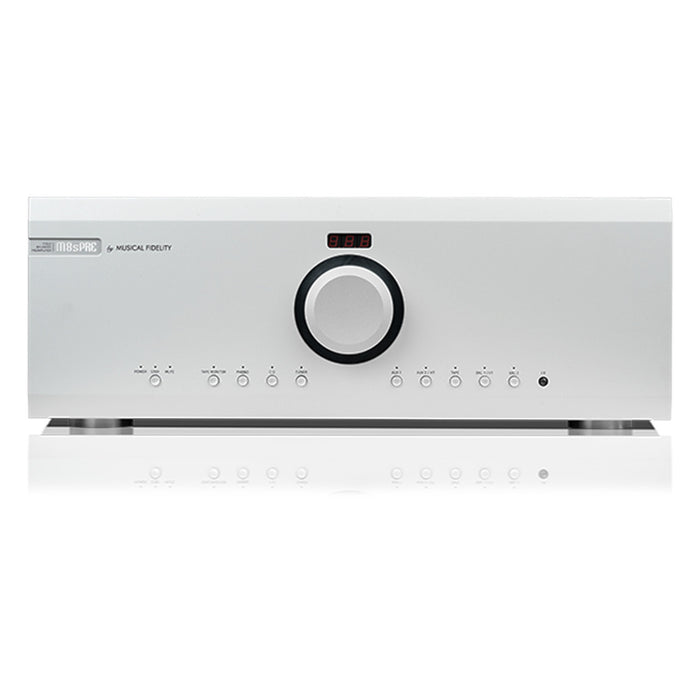 Musical Fidelity M8sPRE Stereo Preamplifier; Silver; MM & MC Phono (Open Box)