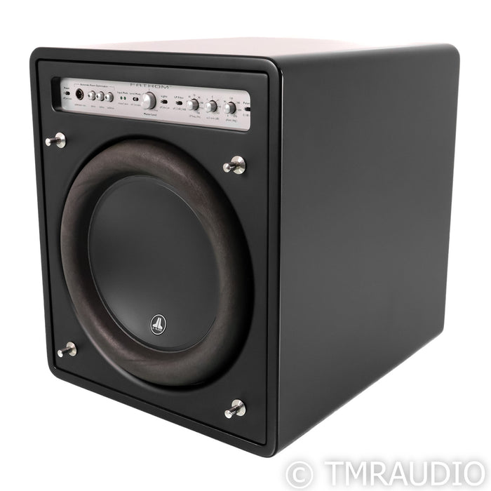 JL Audio Fathom F110 v1 10" Powered Subwoofer; Satin Black