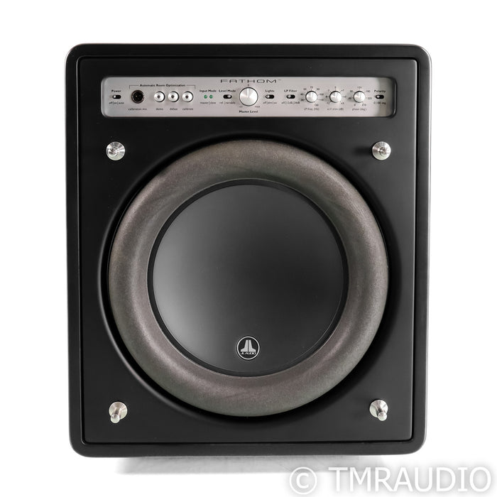 JL Audio Fathom F110 v1 10" Powered Subwoofer; Satin Black