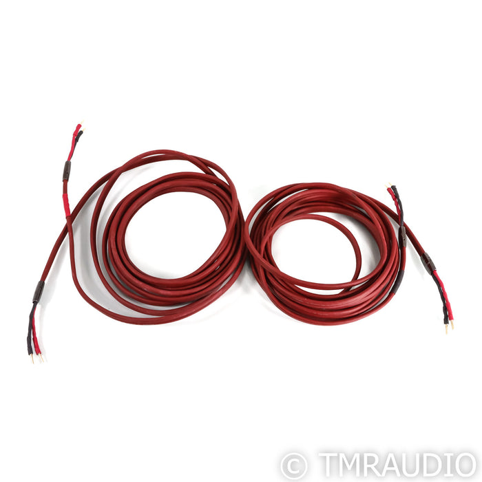 AudioQuest Bedrock Speaker Cables; 28ft Pair