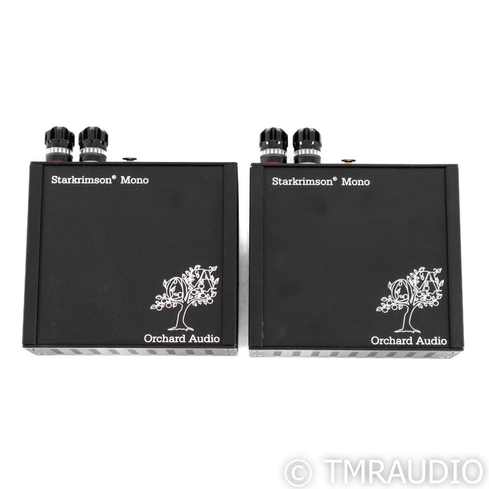 Orchard Audio Starkrimson GaN Monoblock Power Amplifiers; Pair w/ WBT Upgrade