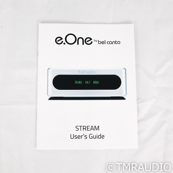 Bel Canto e.One Stream Network Music Streamer