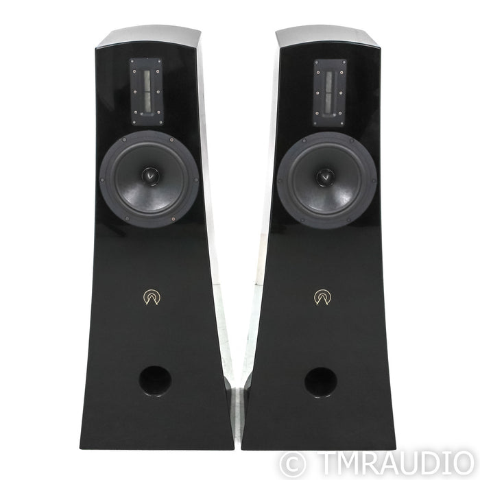 Alta Audio Alec Floorstanding Speakers; Black Pair