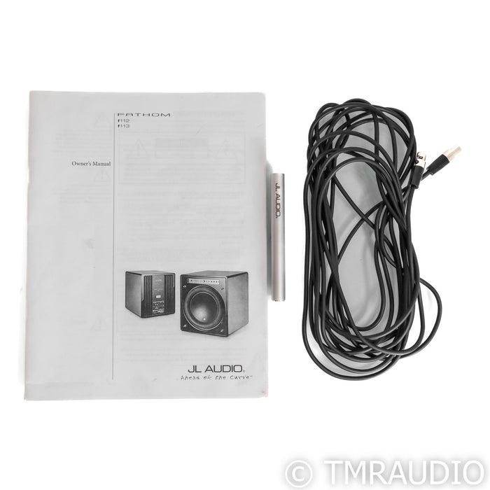 JL Audio Fathom F112 v1 12" Powered Subwoofer; Gloss Black